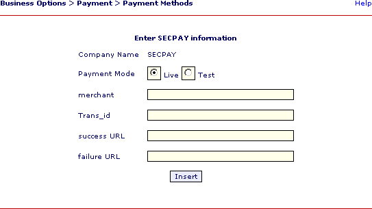 online payments secpay